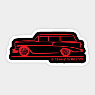 1956 Chevrolet Bel Air Station Wagon Sticker